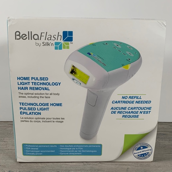 BELLAFLASH By Silk'n Home HAIR REMOVAL System Laser Light Technology Epilation - Picture 1 of 8